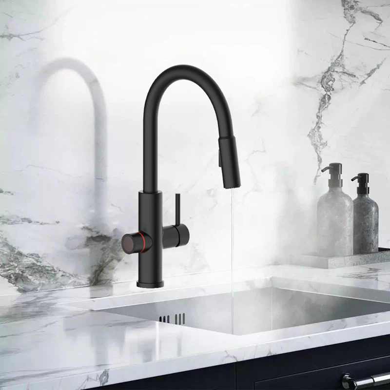 Digital øyeblikkelig varmtvannskran